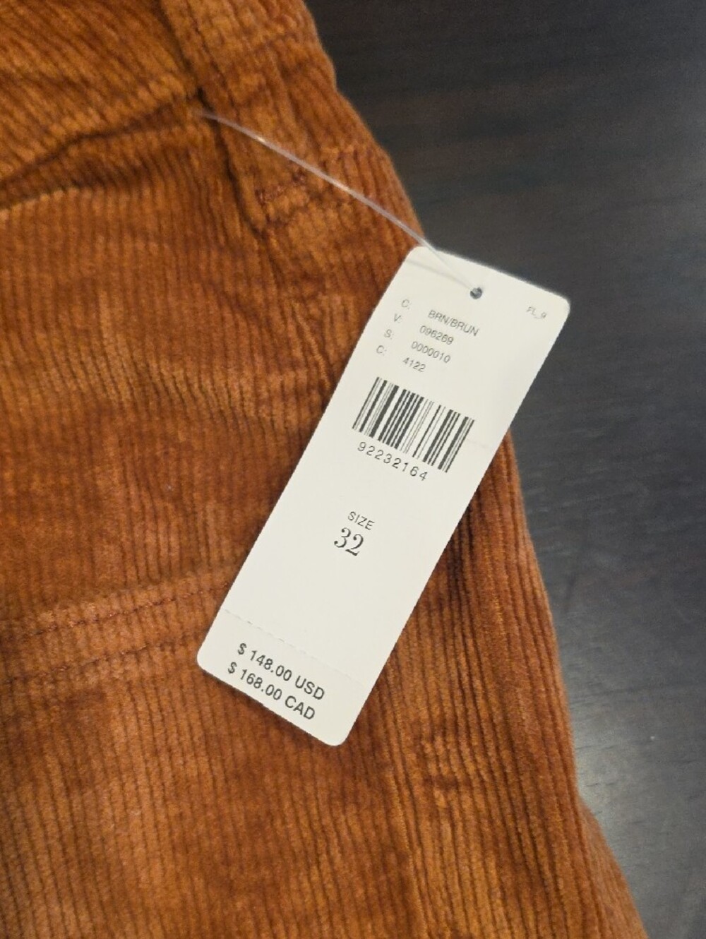 Anthropologie Pilcro Women's Corduroy Pants, Size 32 NWT - Picture 3 of 16
